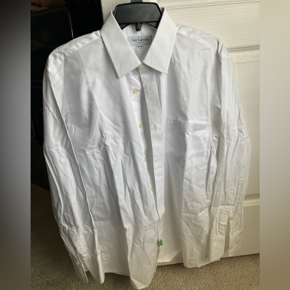 Guy Laroche White Men's Shirt